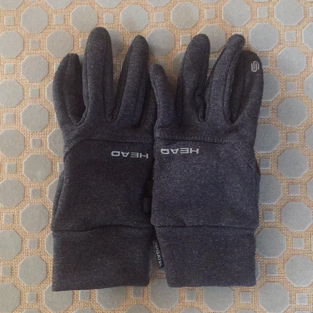 XS HEAD Grey gloves